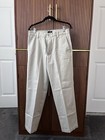 Dockers Straight Fit Beige Cotton Twill Pants Button Zip Slash Pockets — photo 2