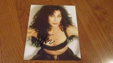 Cher Autographed Hand Signed Photo 8x10