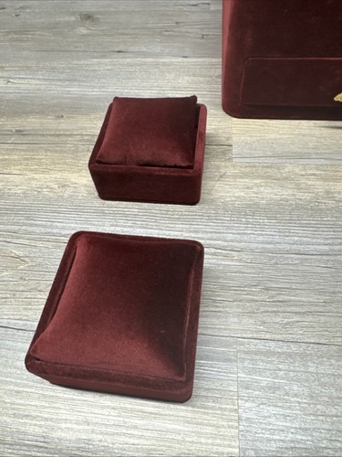 Gucci Store Display Set Jewelry Box Gucci Box Velvet - Picture 5 of 7