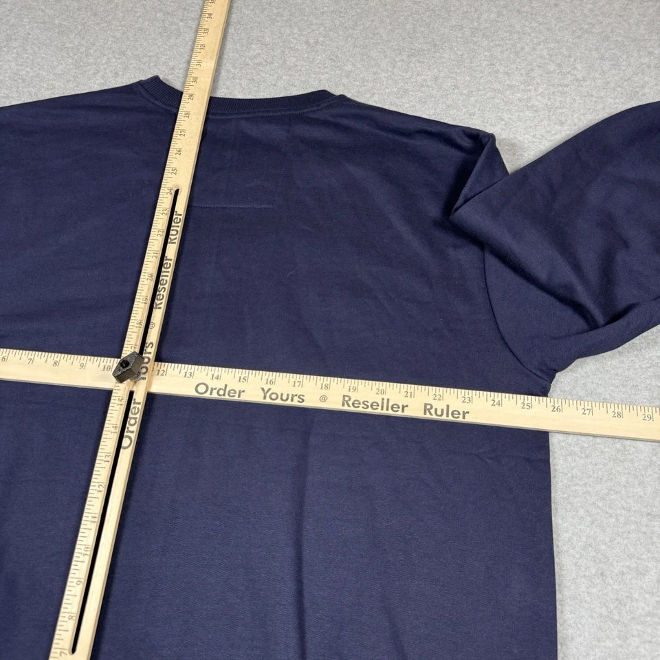 Dallas Cowboys Sweatshirt Mens 2XL XXL Heavy Fleece Pullover Spellout NFL - Image 4 of 4