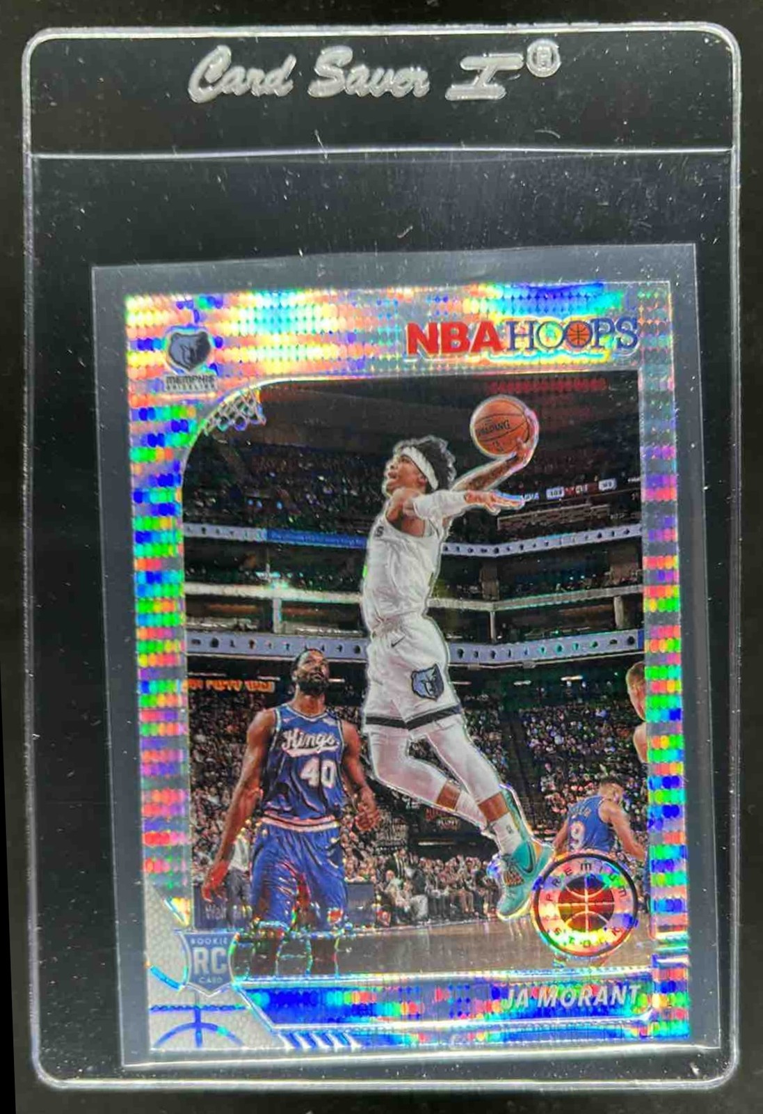 2019-20 Panini Hoops Premium Stock Ja Morant RC Prizm Pulsar #259 Grizzlies