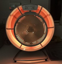 Termoventilatore elettrico Morphy Richards - design Space Age anni 60/70 - vintage retrò UK