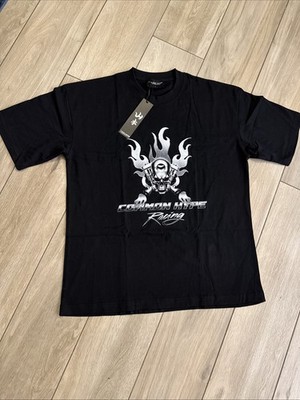 Common Hype Racing 'Black' Tee Shirt Size Medium New With Tags