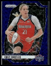 2024 Panini Prizm WNBA #67 Emily Engstler Blue Velocity Prizms