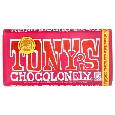 Milk Chocolate Bar with Caramel and Butter Cookie, 6.35 oz (180 g)