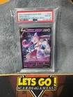 2022 POKEMON SWSH BLACK STAR PROMO POKEMON GO V BATTLE DECK #223 MEWTWO V PSA 8