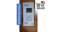 New Ring Battery Doorbell with Head-to-Toe HD Video Motion Detection & Alerts