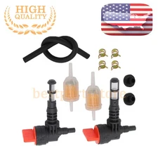 Fuel Gas Tank Grommet & Shut off Valve Fits Generators Craftsman Coleman Generac