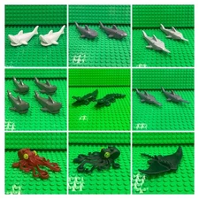 LEGO Sea Creatures Minifigures : Sharks Alligators Manta Rays Octopus Dolphin