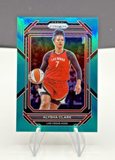 2023 Panini Prizm WNBA - Alysha Clark #55 Teal Prizm /49 SSP Last on Print Aces