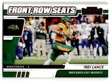 Panini 2021 Panini Contenders Draft Picks #7 Trey Lance Front-Row Seats Red
