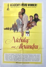 Nicholas & Alexandra Original 1971 Movie Poster  Vintage 27x40 Folded