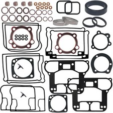 Top End Gasket Kit Compatible with Harley-Davidson EVO Big Twin 80ci 1340CC... 