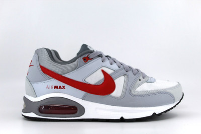 Nike Air Max Command White University Red Sneaker UK 7,5 629993-106