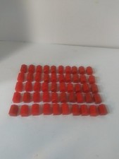 Monopoly Classic 50 Red Plastic Hotels Replac...