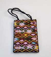 Vintage Inge Christopher Beaded Clutch 1980s Colorful