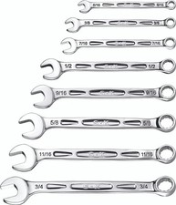 Sk01365 Sk 8 Piece Sae Combination Wrench Set - 1pk