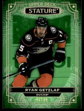 2022-23 Upper Deck Stature Green Ryan Getzlaf 45/99 #24