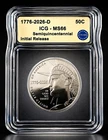 2026-D Enduring Liberty Half Dollar ICG MS66 Semiquincentennial  Initial Release