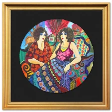 Patricia Govezensky- Original Watercolor "Neon Reverie"