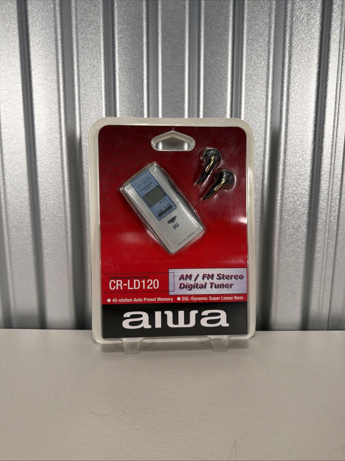 NEW AIWA CR-LD120 AM/FM Digital Stereo Radio Receiver NOS SE