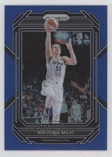 2023 Panini Prizm WNBA Blue Prizm 115/175 Nikolina Milic #28 Rookie RC 06y2