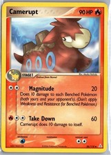Camerupt 36/110 Uncommon Holon Phantoms Pokemon Heavily Played on eBay