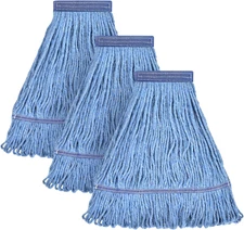 Matthew Cleaning Heavy Duty Mop Head Commercial Replacement for General and Floo