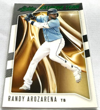 2021 Absolute Baseball Randy Arozarena Tampa Bay Rays Extreme Team Green #ET-10