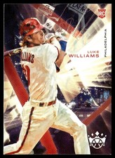 2022 Panini Diamond Kings Luke Williams Rookie Philadelphia Phillies #99