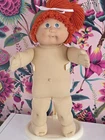 Vintage Jesmar Cabbage Patch Kid Headmold 4 Single Pony Red hair.