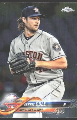 2018 Topps Chrome Update Series HMT90 Gerrit Cole Huston Astros