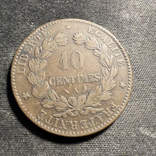 Moneda de 10 céntimos Francia 1897 Z1065 - Imagen 2 de 2
