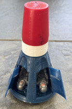 VTG Wilton 720 Gemini USA NASA Space Capsule Cake Topper Toy And Figures 1960s