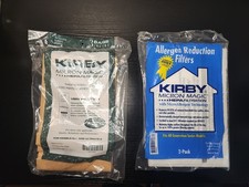 Kirby Micron Magic Hepa Vacuum Bag 3pk - 197201  2pk Allergen Reduction Filters