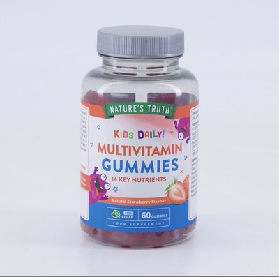 Nature's Truth Kinder Multivitamin Erdbeere - 60 Gummis