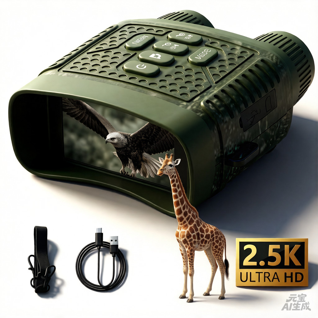 Goggles Digital Zoom With 2000mah Battery Night Vision Binoc
