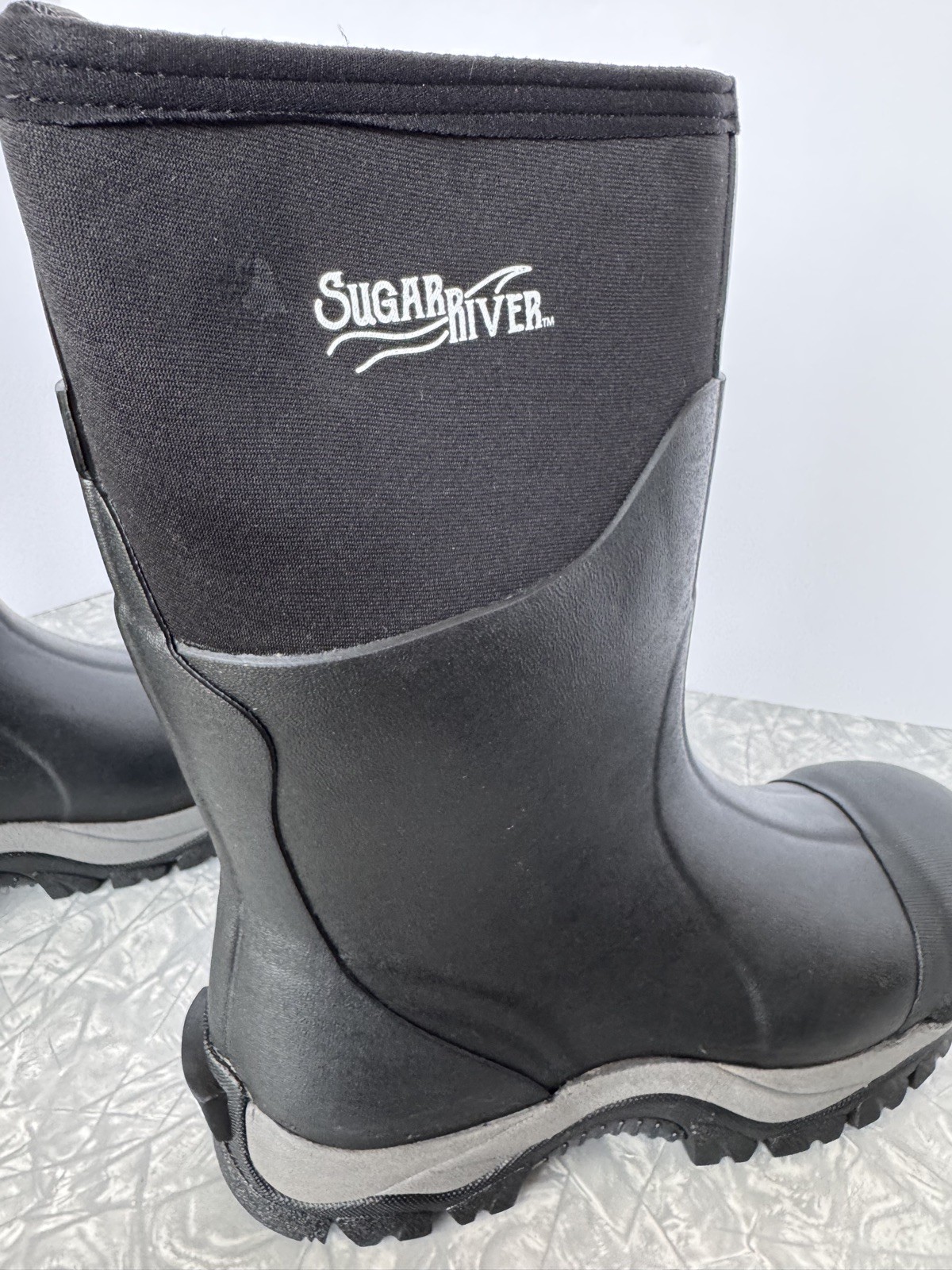 Gempler's SUGAR RIVER Composite Toe Men's 7 Neoprene Core Rubber Boots