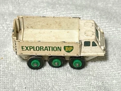Vtg MATCHBOX Lesney No.61 Alvis Stalwart BP Exploration Vehicle Made in England