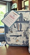 Pottery Barn school LUNCH BOX BAG SNOOPY dog Travel holiday gift Peanuts Kid New