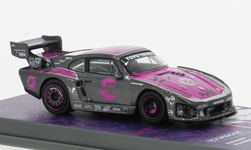 Tarmac Works T64-079-K3V - 1/64 - Porsche 935 K3V, Dark Grey/Decor - New