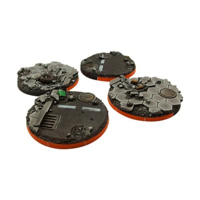 Micro Art Mini Base Urban 55mm Urban Fight - Round Arc Bases Pack New