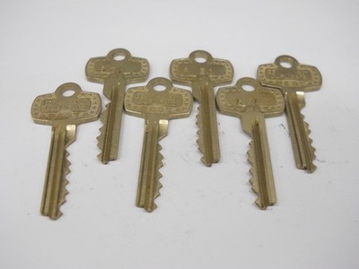 SFIC Lock parts lot J Keyway Fits Falcon Best Arrow Cut key Lot #3