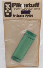 Pikestuff PN01 N Scale Green Budd Dome Car Window Insert