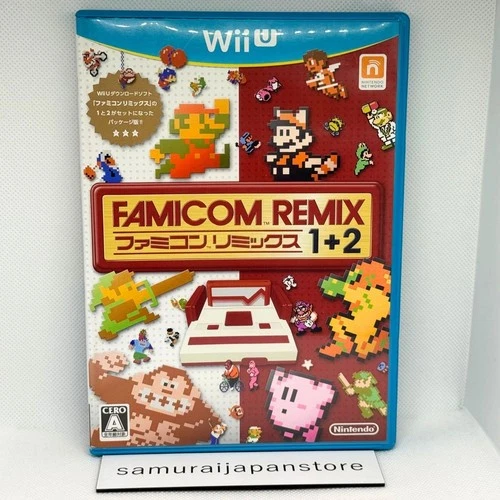 NES Remix Pack Nintendo Wii U Used Tested Complete with Case Authentic Game