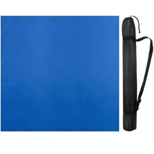 Cedilis Mahjong Mat with Black Carrying Bag, 32" x 32" Game Playing Table Cov...