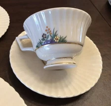 Lenox china Rutledge pattern Cup and Saucer Set