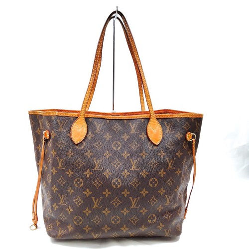 Louis Vuitton LV Tote Bag Neverfull MM Brown Monogram 1930386 eBay