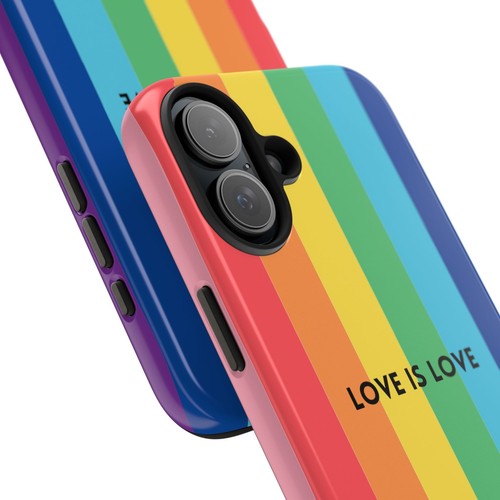 LOVE IS LOVE Colorful Love, Pride Tough Phone Case - Picture 16 of 97