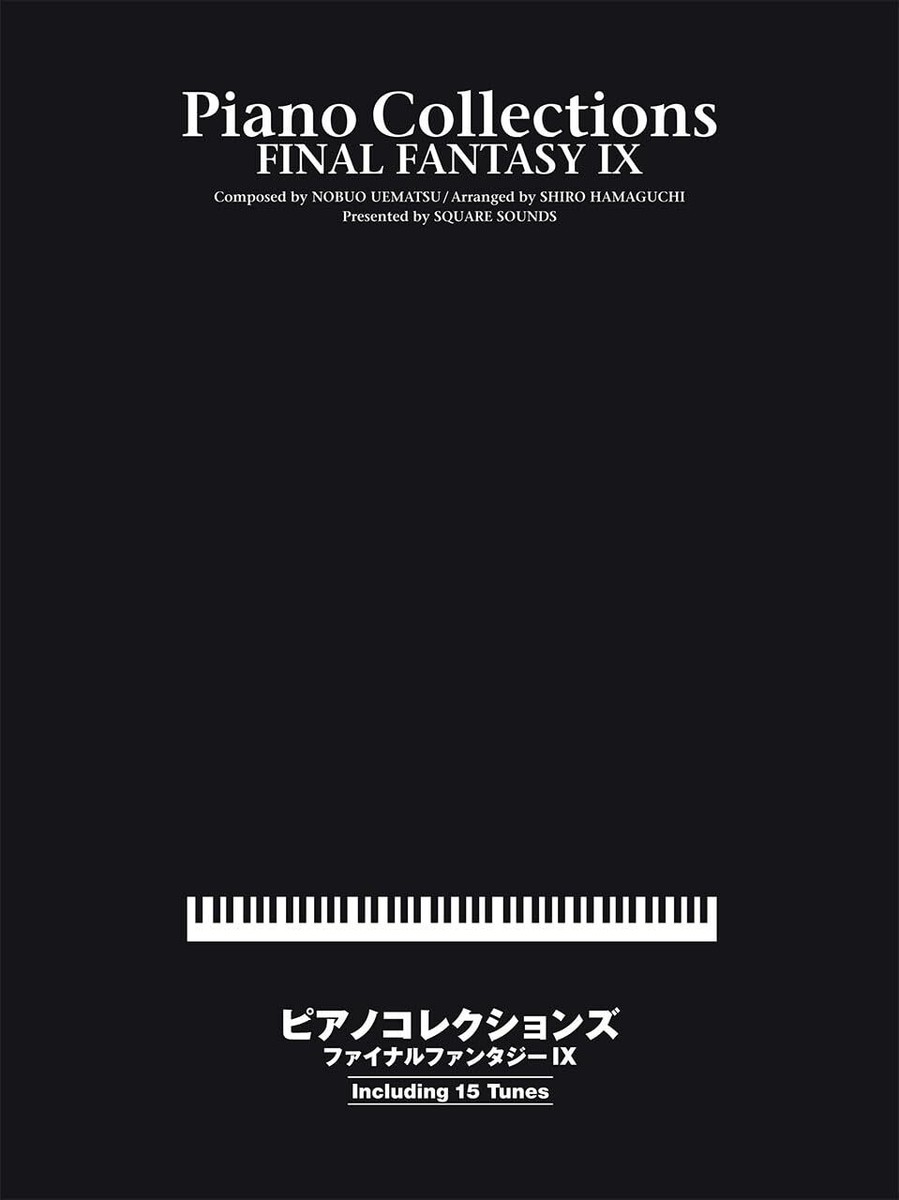 Piano Collections Final Fantasy IX FF9 Solo Score Book Sheet